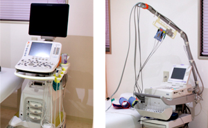 ＡＢＩ検査機器、腹部エコー検査